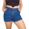 Short Jeans com Barra Costurada