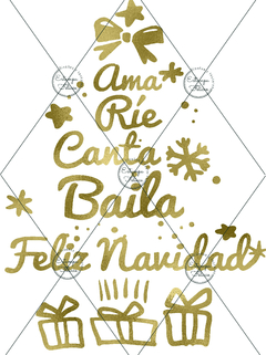 Foil transfer metalizada MINI FTD-03 (navidad)