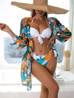 Kimono para best sale traje de baño