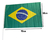 Bandeira Brasil 60x90 Copa Do Mundo Com Haste De 88cm na internet