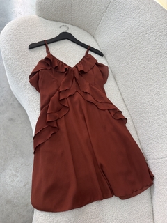 VESTIDO SIENNA TERRACOTA - loja online