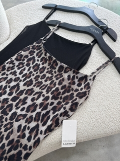 VESTIDO CHIARA ANIMAL PRINT - comprar online