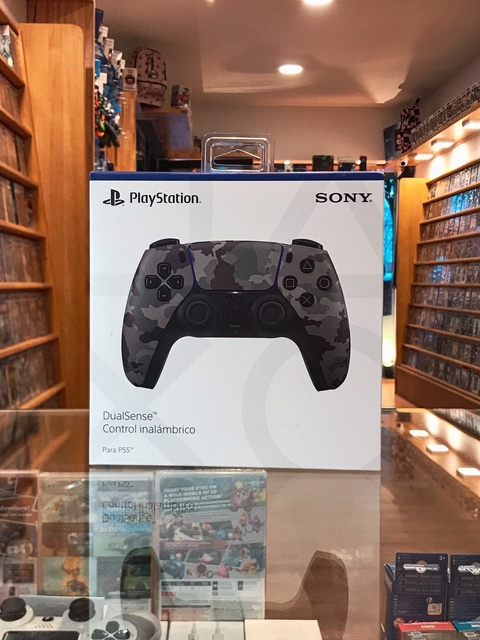 Joystick Inalambrico Sony PS5 PlayStation 5 Dual Sense - Camuflado Gris