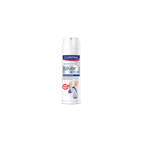 Curitas® Silver Active antitranspirante para pies 150ml