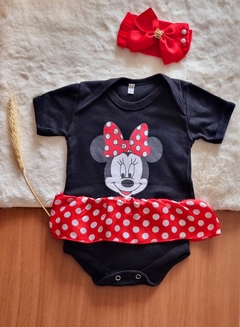 Body Temático Minnie Mouse