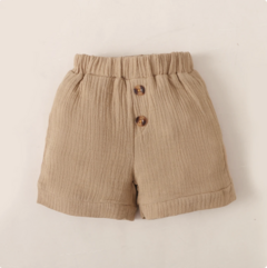 Conjunto Blusa Branca + Short - Plush Baby