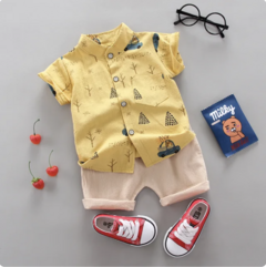 Conjunto Menino Camiseta + Bermuda