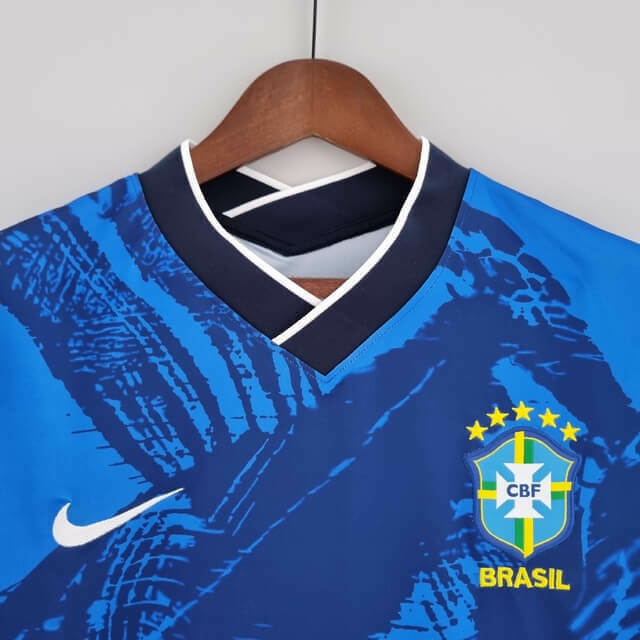 Camisa Brasil Seleção Brasileira Goleiro Preta Torcedor Copa do