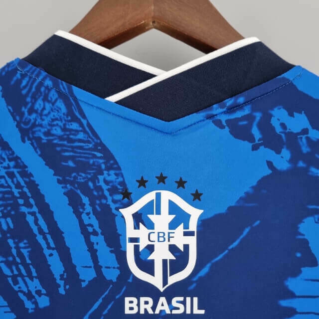 Camisa Seleção Brasileira II 2022 Torcedor Nike Feminina - Azul