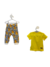 Conjunto Amarelo, Bege e Cinza ADIDAS 6-9m - comprar online