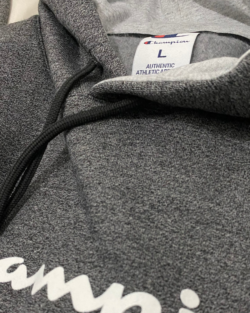 Champion sweater grau outlet blanco