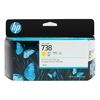 HP CARTUCHO DE TINTA 738 AMARELO PLUK 130ML