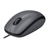 LOGITECH MOUSE C/FIO M90 - PRETO