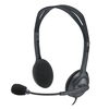 LOGITECH HEADSET H111 CINZA ESTERÉO ANALÓGICO