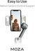 Gimbal Estabilizador Moza MX Mini para smartphones / celulares - comprar online