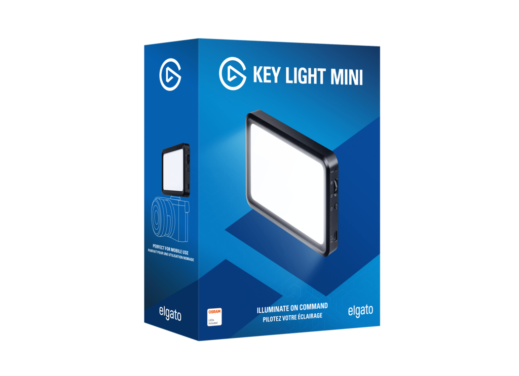 Key light mini Elgato - Luz led para streaming y grabacion de video