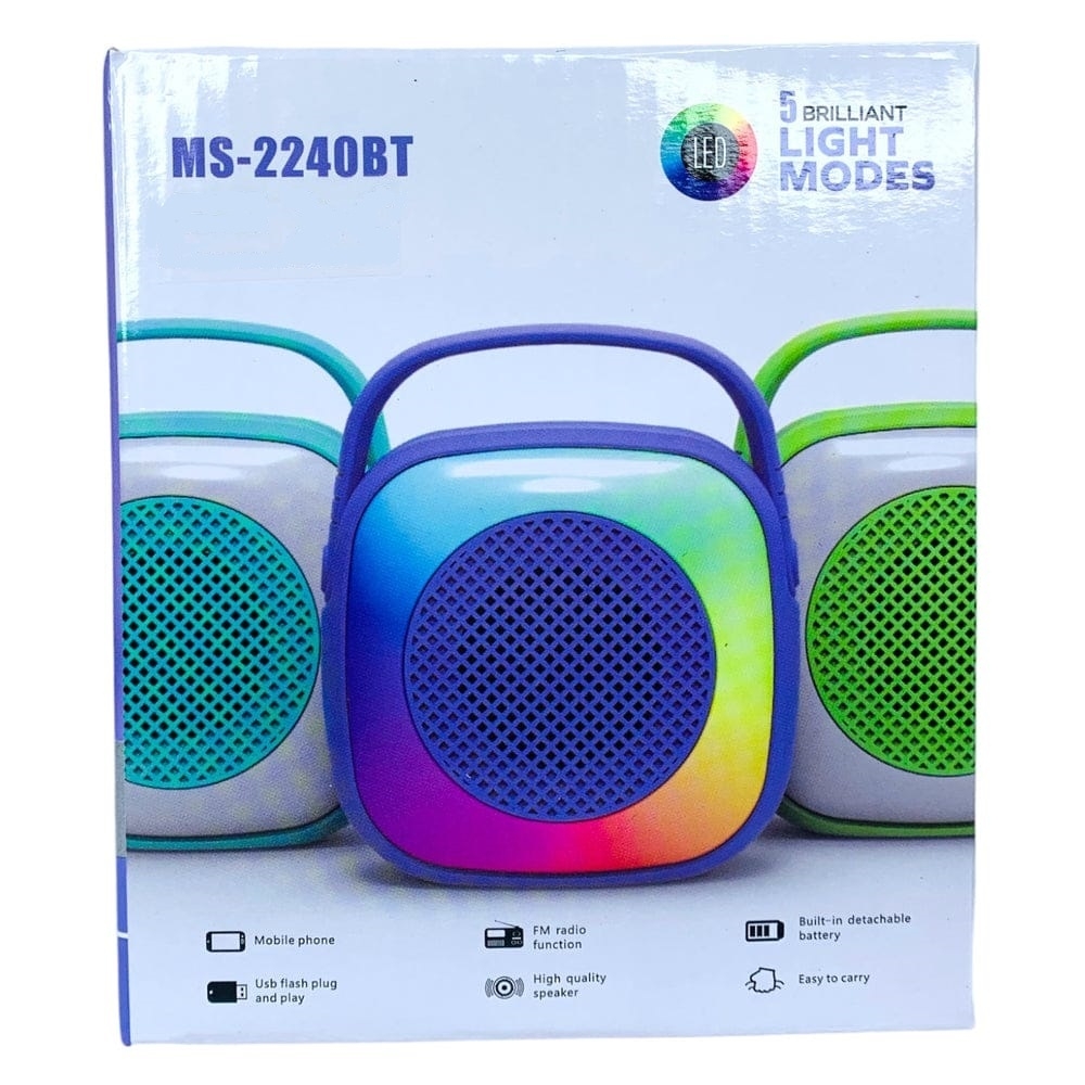 Parlante Bluetooth MS-2240BT - AndroideAzulMayorista