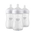 KIT 3 MAMADEIRAS PÉTALA 3.0 PHILIPS AVENT 1m+ TRANSPARENTE 260ml na internet