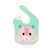 BABADOR COM BOLSO BUBA ZOO UNICORNIO