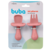 KIT TALHERES SILICONE BUBA ROSA