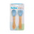 KIT TALHERES EM SILICONE E BAMBU BUBA AZUL - comprar online