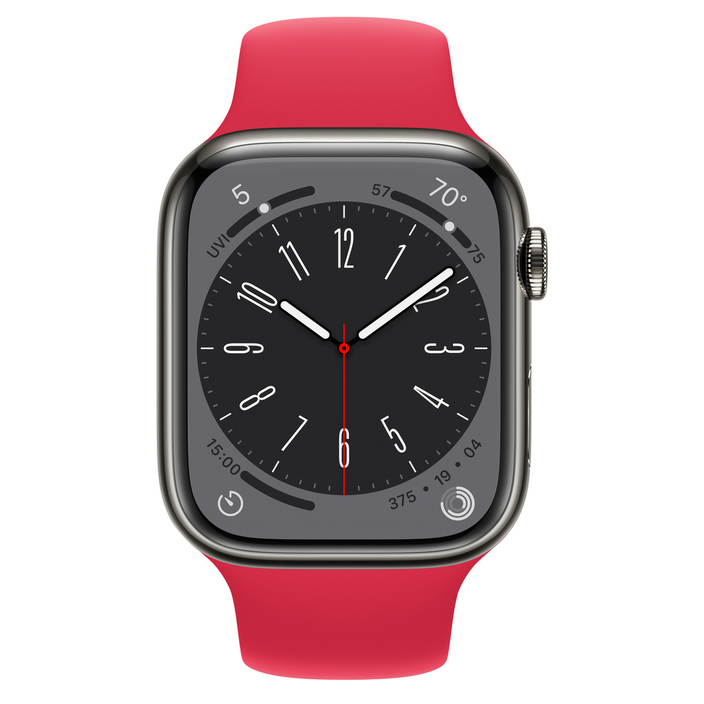 Graphite stainless steel new arrivals case with sport band