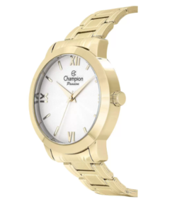 Relógio Feminino Dourado Champion Kit CN28704D - comprar online
