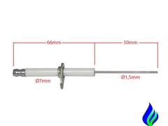 CEA7A66-501 Electrodo Bujía de Ignición o Sensor de llama por Ionización para Quemador - comprar online