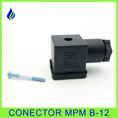 Conector Alimentación Eléctrica Mpm Válvula Conector 3+1 Gnd - comprar online