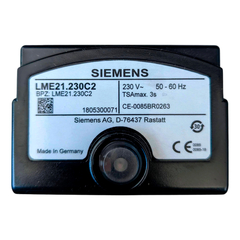 LME21.230C2 CONTROL DE LLAMA SIEMENS PROGRAMADOR PARA QUEMADOR A GAS