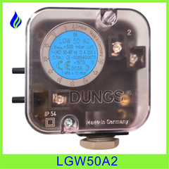 LGW50A2 Suiche Presostato Diferencial Dungs Interruptor De Presión Aire Quemador - comprar online