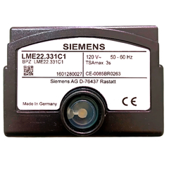 LME22.331C1 120V CONTROL DE LLAMA SIEMENS PROGRAMADOR PARA QUEMADOR A GAS