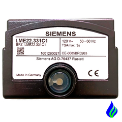 LME22.331C1 120V CONTROL DE LLAMA SIEMENS PROGRAMADOR PARA QUEMADOR A GAS - Controls Burner