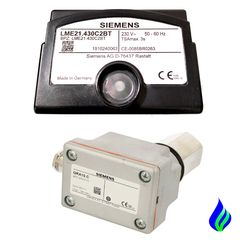 Imagen de LME21.430C2BT CONTROL DE LLAMA SIEMENS PROGRAMADOR PARA QUEMADOR BALTUR A GAS