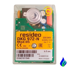 DKG 972-N Mod. 05 220v Control De Llama Honeywell Resideo Programador Para Quemador a Gas - comprar online