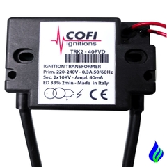 TRK 2-40PVD Transformador de Ignición COFI 220V 2x10Kv Para Quemador Gas Y ACPM - comprar online