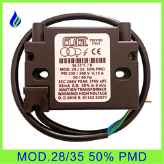 MOD 28/35 50% PMD TRANSFORMADOR DE IGNICIÓN FIDA 230V SALIDA 1 POLO PARA QUEMADOR A GAS - comprar online