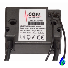 TRK 3-30PVD Transformador Ignición COFI 110v 2x10kv Para Quemador Gas Y Acpm - tienda online