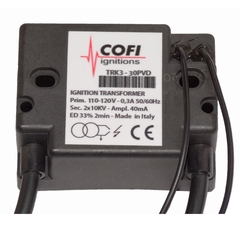 TRK 3-30PVD Transformador Ignición COFI 110v 2x10kv Para Quemador Gas Y Acpm - comprar online