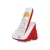 Telefone sem Fio Intelbras TS 3110 Branco e Vermelho - Extinfar 