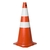 Cone PVC 75cm Laranja e Branco