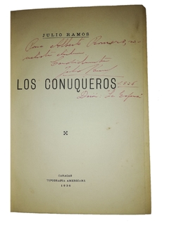 JULIO RAMOS. LOS CONUQUEROS.