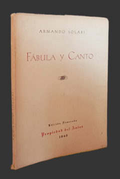 Armando Solari. Fabula y Canto.
