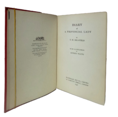 Diary of a Provincial Lady. E.M. Delafield (Edmée Elizabeth Monica Dashwood)