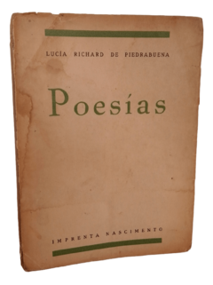 Lucia Richard de Piedrabuena. Poesías.
