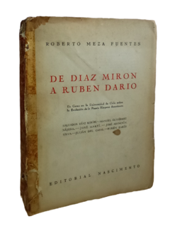 Roberto Meza Fuentes. De Diaz Miron a Ruben Dario.