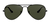 Anteojos De Sol Ray-ban Aviator Classic Standard Con Marco De Metal Color Polished Black, Lente Green De Cristal Clásica, Varilla Polished Black De Metal - Rb3025 en internet