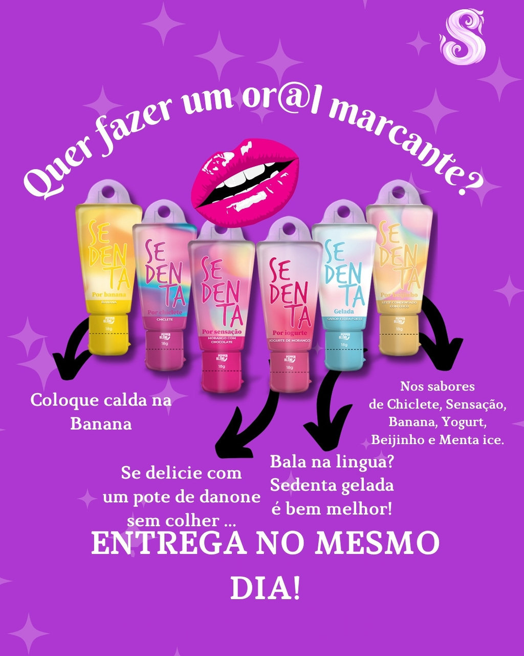 Gel pra fazer oral gostoso