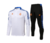 Conjunto Real Madrid 21/22 Treino - Branco/Preto