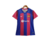 camisa- barcelona - home - 1 - azul - vermelha - branca - feminina- baby look- escudo - bordado- nike - listrada - sportify - gola - arredondada -        
 23 /24 - 1 png.